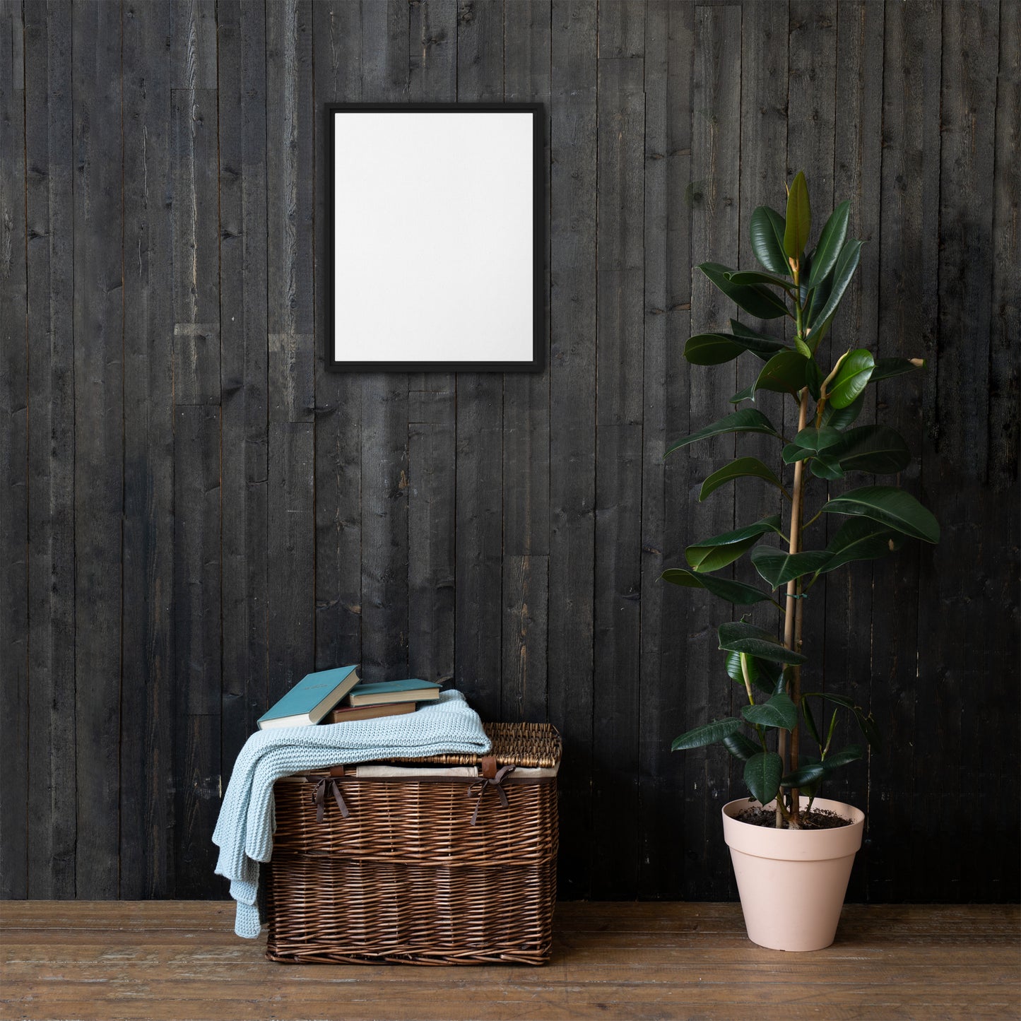 Framed canvas