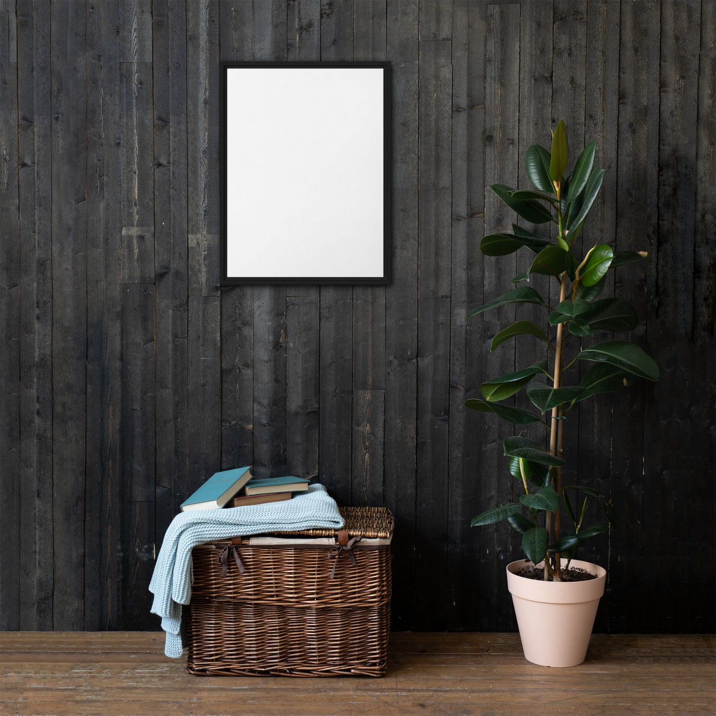 Framed canvas