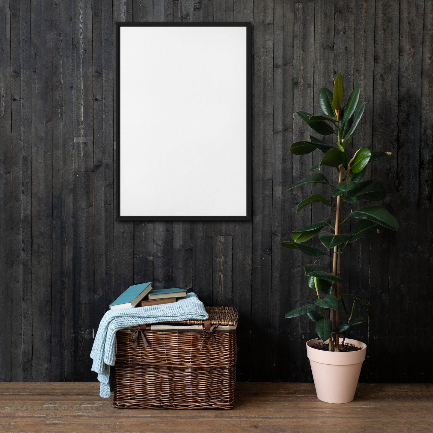 Framed canvas