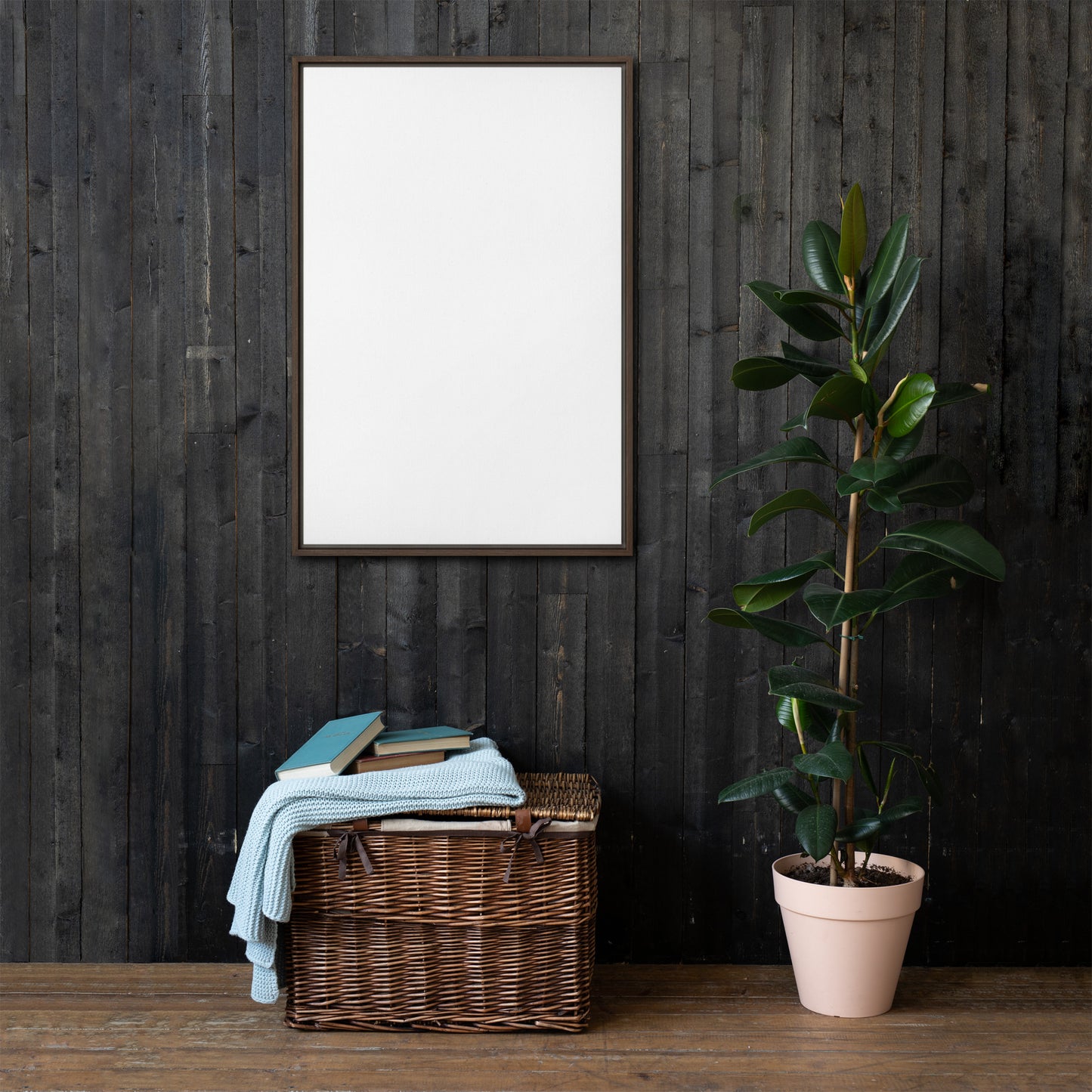 Framed canvas