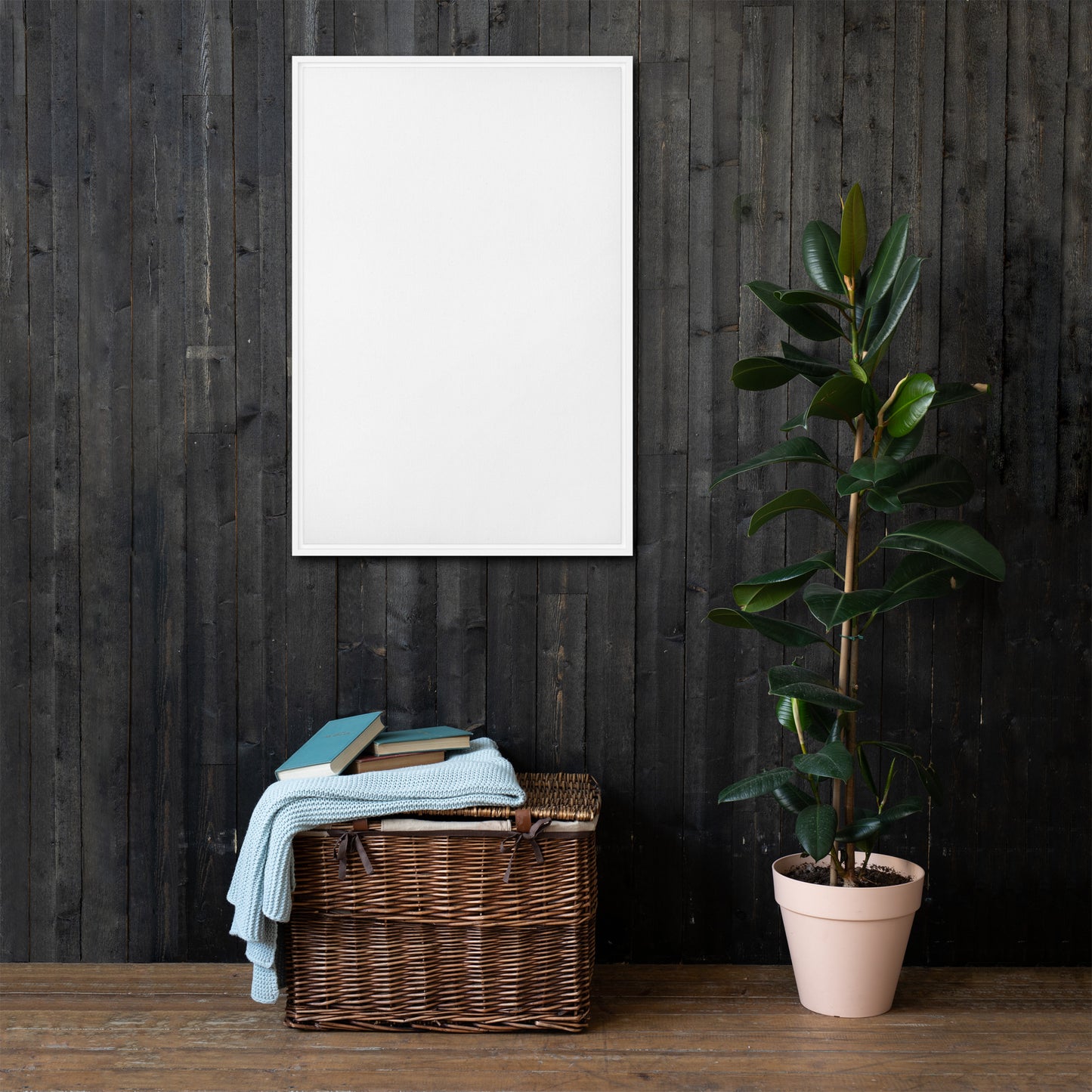 Framed canvas